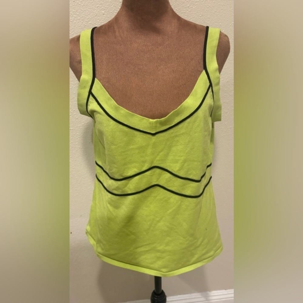 Spenser Jeremy Neon Green Tank Top